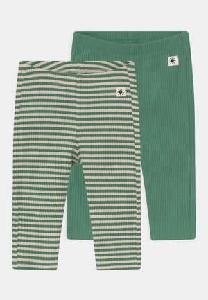 BASIC 2 PACK UNISEX - Leggings - green