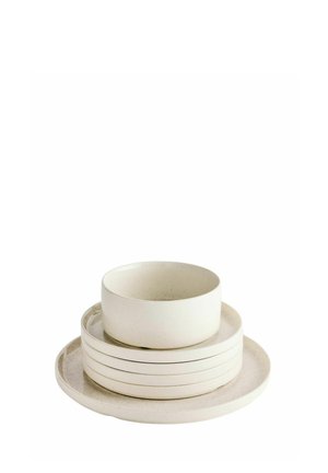 Next, 12 PIECE NOAH DINNER SET UNISEX - Crockery set - natural