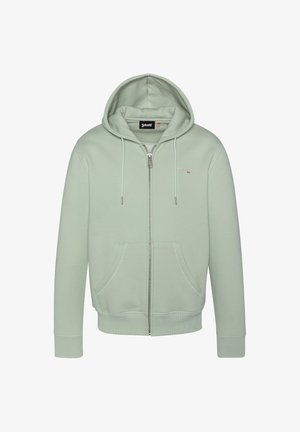 Schott Felpa con zip - sage pastel
