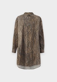 DRESS - Abito a camicia - brown