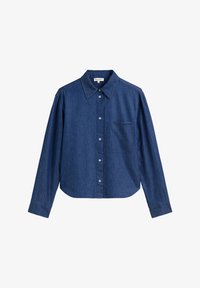 Selected, deep mid blue wash