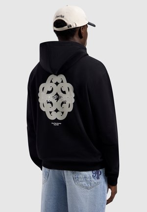 LOOSE FIT  LS SWEATERS - Kapuzenpullover - black