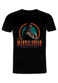 Star Wars STAR WARS: THE MANDALORIAN MADEWORN MANDO UNISEX - T-shirt med print - black