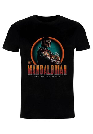 STAR WARS: THE MANDALORIAN MADEWORN MANDO UNISEX - Print T-shirt - black