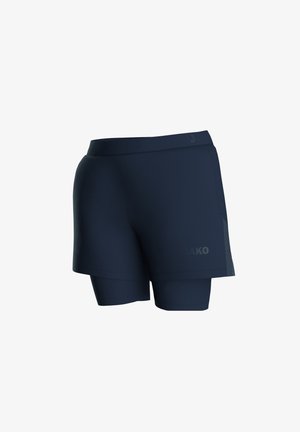 JAKO, JAKO FUSSBALL - TEAMSPORT TEXTIL - SHORTS POWER 2IN1 SHORT DAMEN - Kurze Sporthose - blau