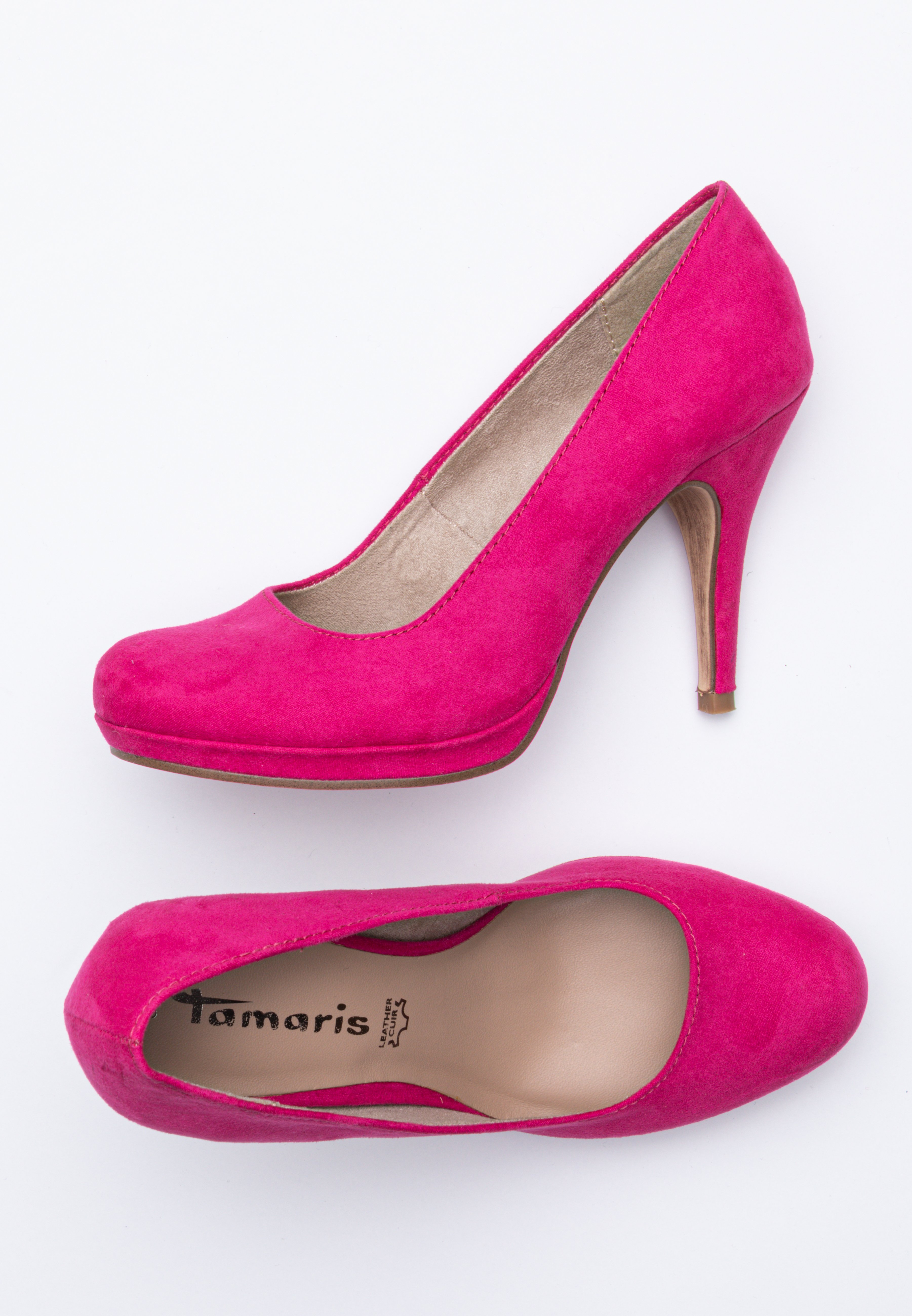 tamaris fuchsia pumps