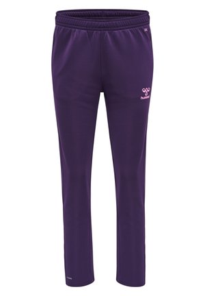 Hummel Tracksuit bottoms - acai