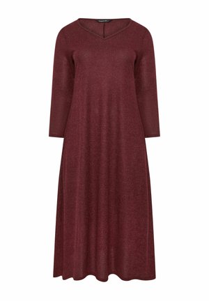 Evans, PLUS SIZE MAXI DRESSES - Vestido de punto - red