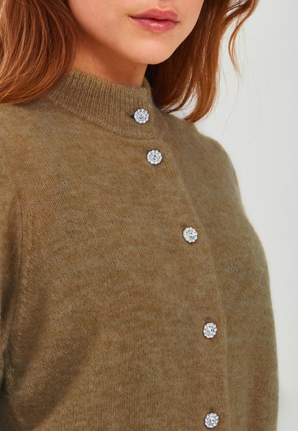 PZASTRID - Cardigan - otter melange4