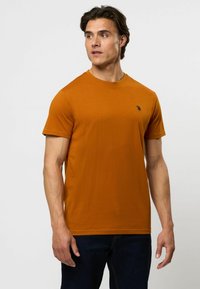 U.S. Polo Assn. ARJUN 3 PACK - T-shirts basic - indigo punpkinspice tapshoe