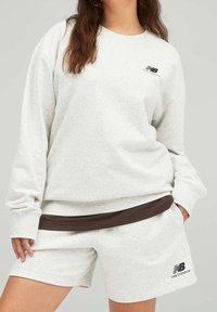 New Balance Sweatshirt - mottled light grey