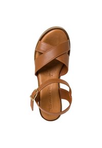 Tamaris Sandali con plateau - cuoio