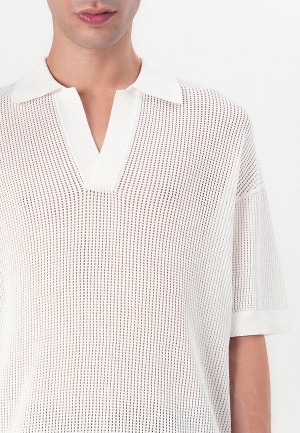 LAURENZZO - Polo shirt - ecru4