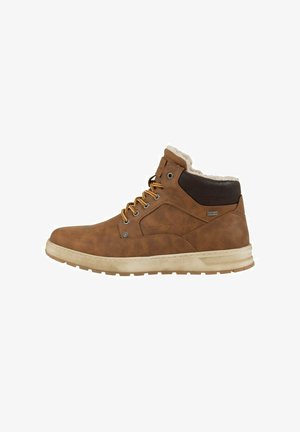 TOM TAILOR Lace-up ankle boots - nuts