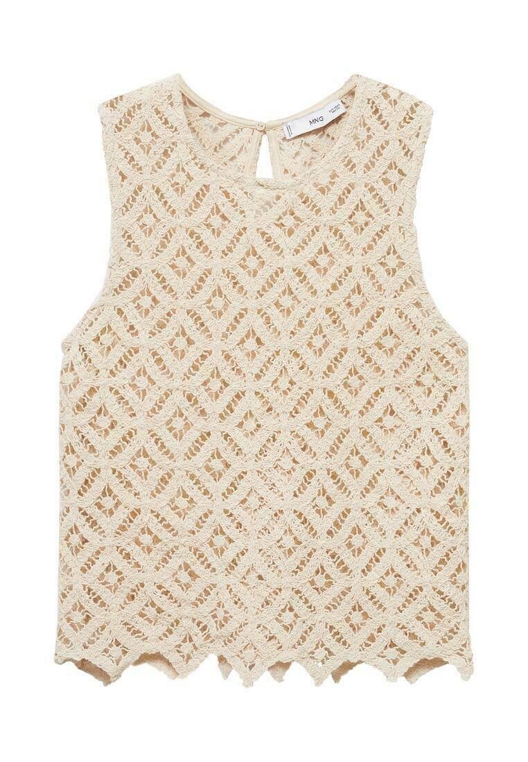 Mango Top beige Mango Top beige