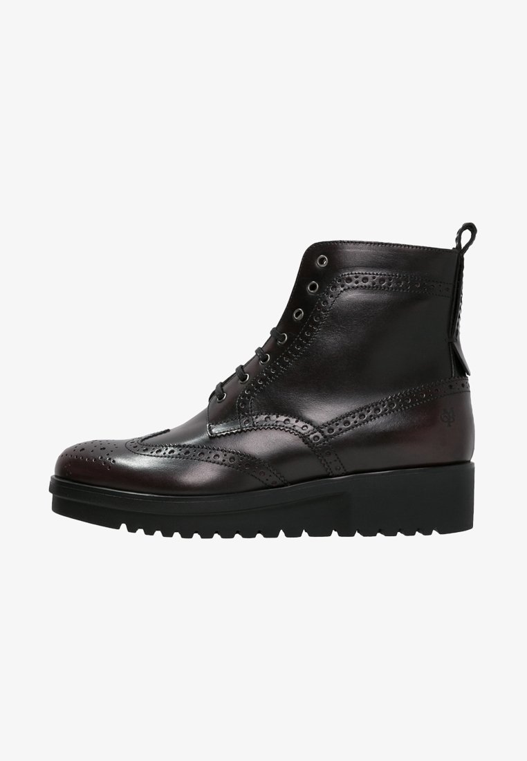 Marc O'Polo Bottines compensées - bordeaux