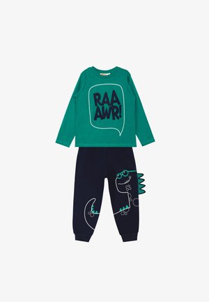 DINO SPIKES SET - Športni pulover - dunkelgrün