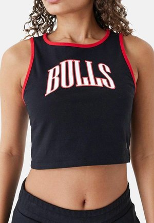 CROP TANK CHICAGO BULLS - Article de supporter d'équipe nationale - noir