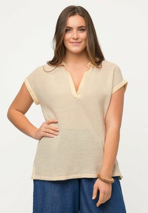 Ulla Popken Poloshirt - sand