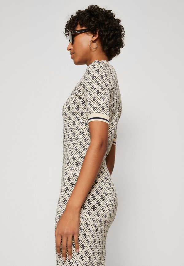 LISE LOGO - Jumper dress - oyster2