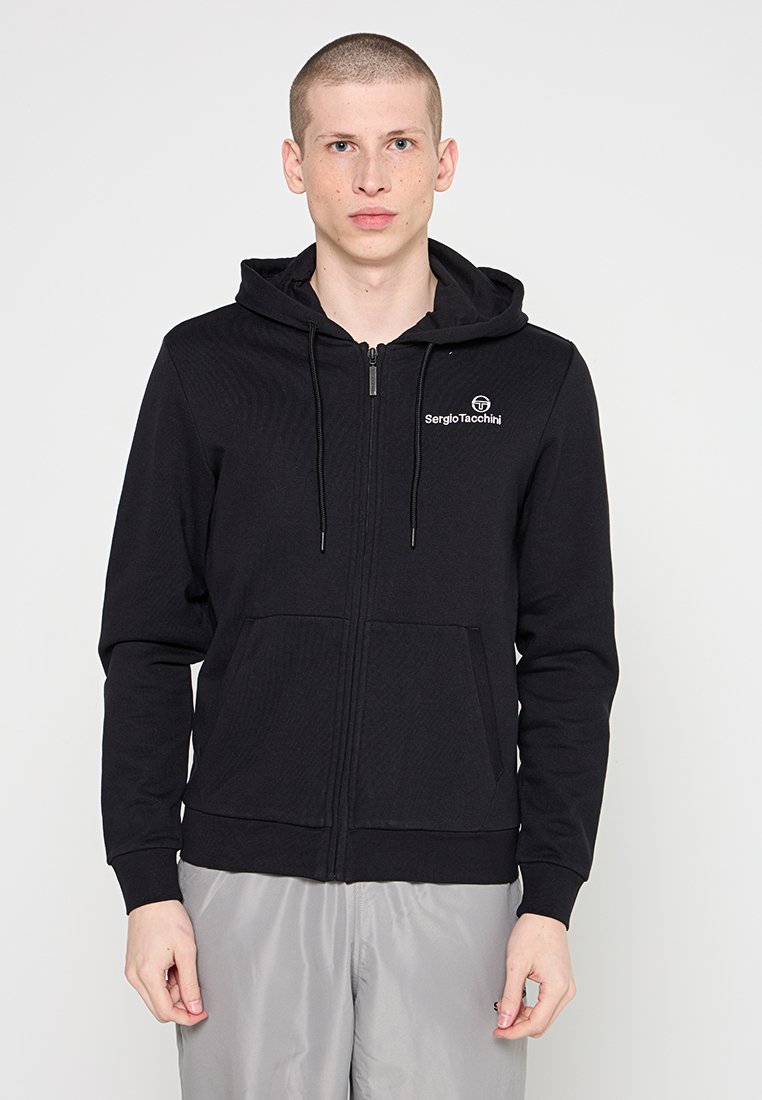 Sergio Tacchini Sweater met rits zwart Sergio Tacchini Sweater met rits zwart