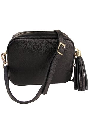 DrachenLeder Cross body bag - schwarz
