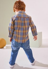 Next Camicia - blue yellow character pocket shirt