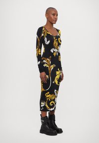 Versace Jeans Couture Džersio suknelė - black/gold