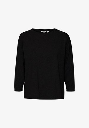 BYPAMILA MID SLEEVE TSHIRT - Top dugih rukava - schwarz