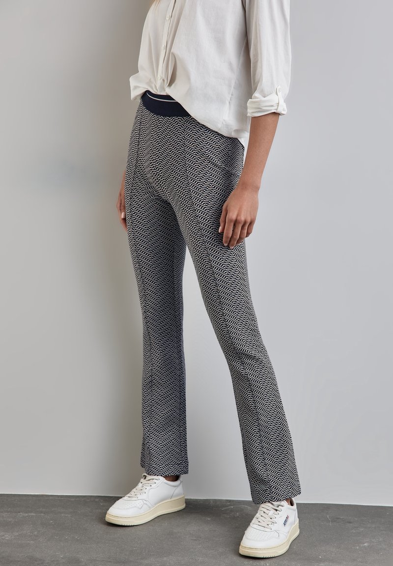 Street One Pantalon classique - blue