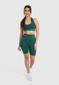 Smilodox SCRUNCH AZURA - Leggings - grün