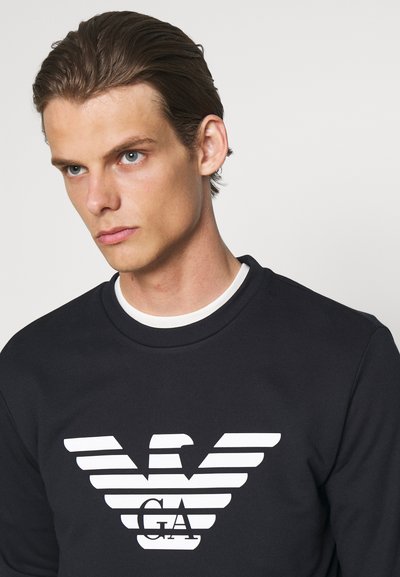 Emporio Armani FELPA - Camisola - blu