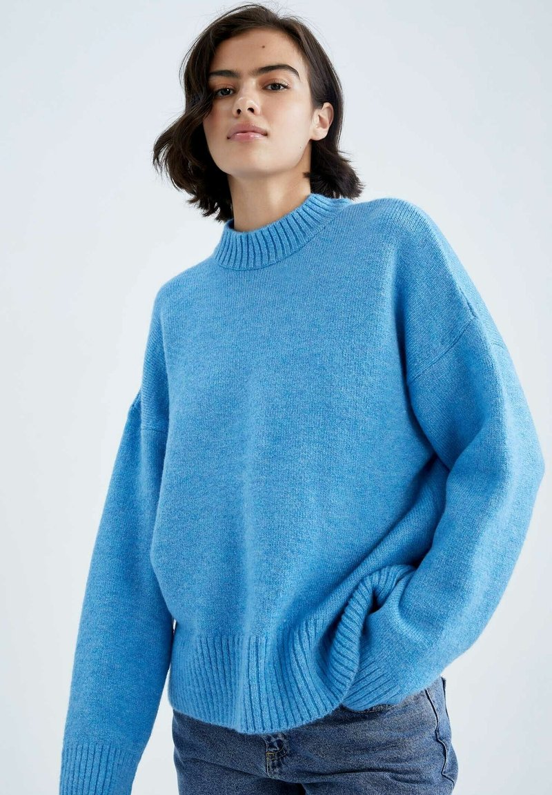 DeFacto Pullover blue/bleu ZALANDO.FR