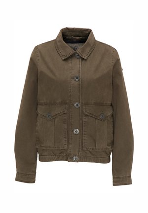 DreiMaster, DREIMASTER LEICHTE JACKE - Jeansjacke - militär oliv