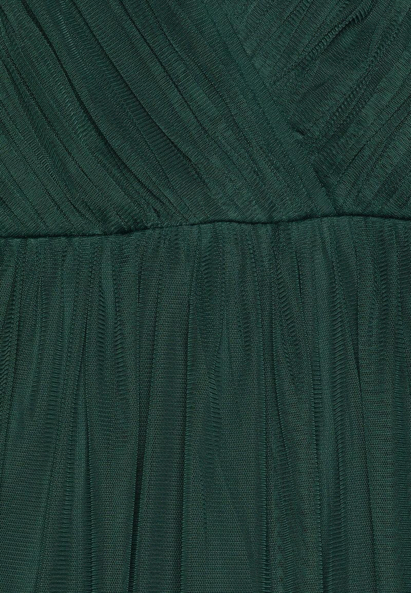Anaya with love PUFF SLEEVE EMBELLISHED DRESS - Cocktail dress / Party dress  - dark green/green - Zalando.co.uk