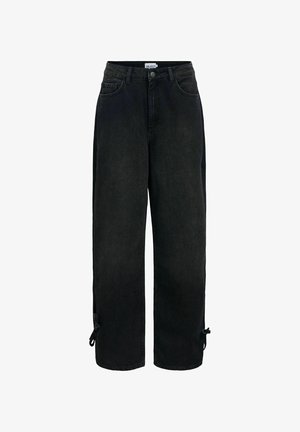 Object, Wide Leg - Pernera ancha - black denim