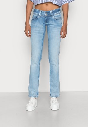 Džíny Straight Fit - bleached denim