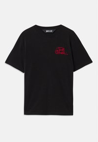 CORDED LOGO - Tričko s potlačou - black