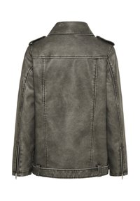 Culture DREW - Jakna iz umetnega usnja - black wash