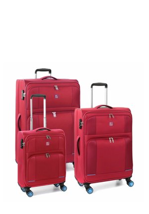 STAR 4 ROLLEN 3-TEILIG - Wheeled suitcase - red