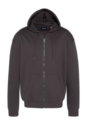 HOOD - Felpa con zip - anthracite