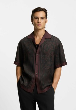 ESPINO - Hemd - open brown nine