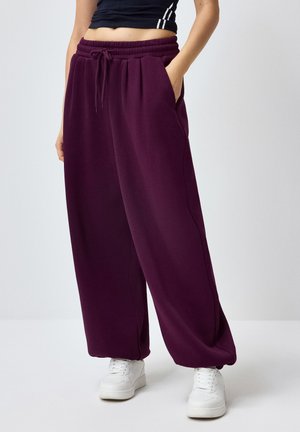 House, SWEATHOSE - Tepláky - maroon