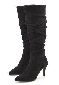 LASCANA Bottes à talons hauts - schwarz
