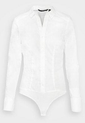 Vero Moda VMLADY G STRING - Overhemdblouse - snow white