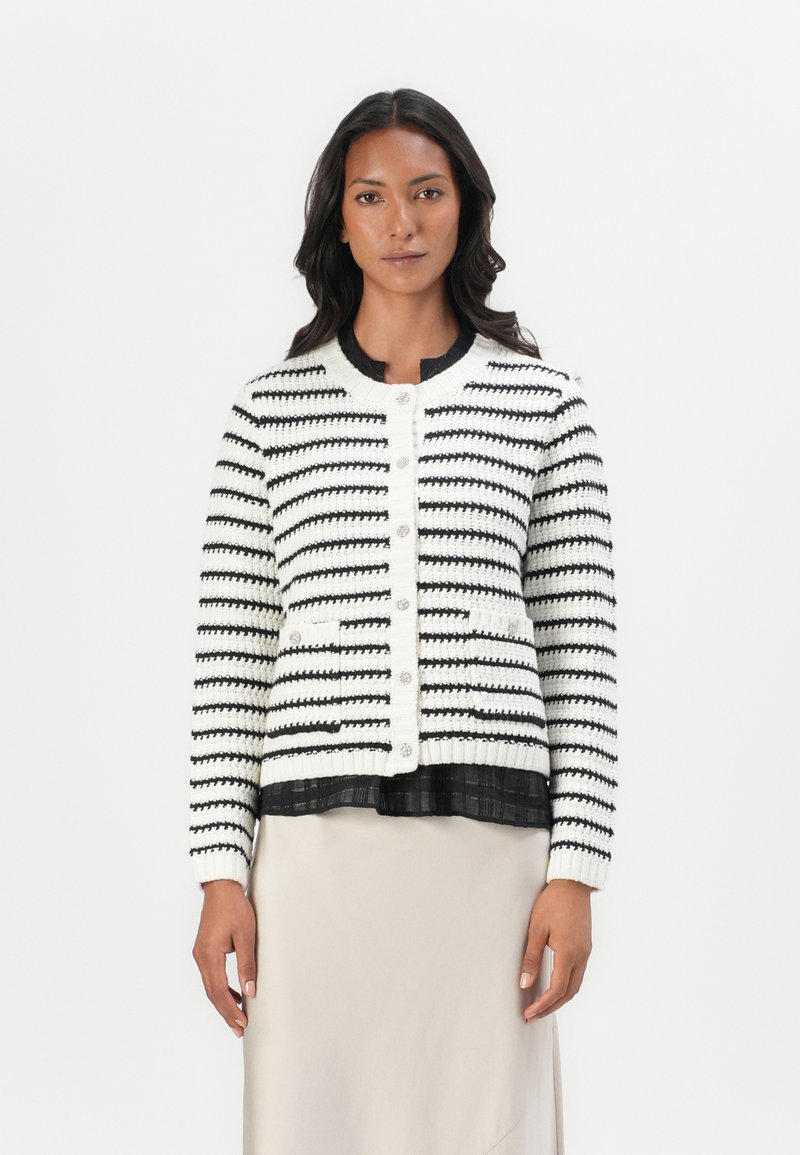 Copenhagen Muse KOTOM CARDIGAN - Kardigán - jet stream/black