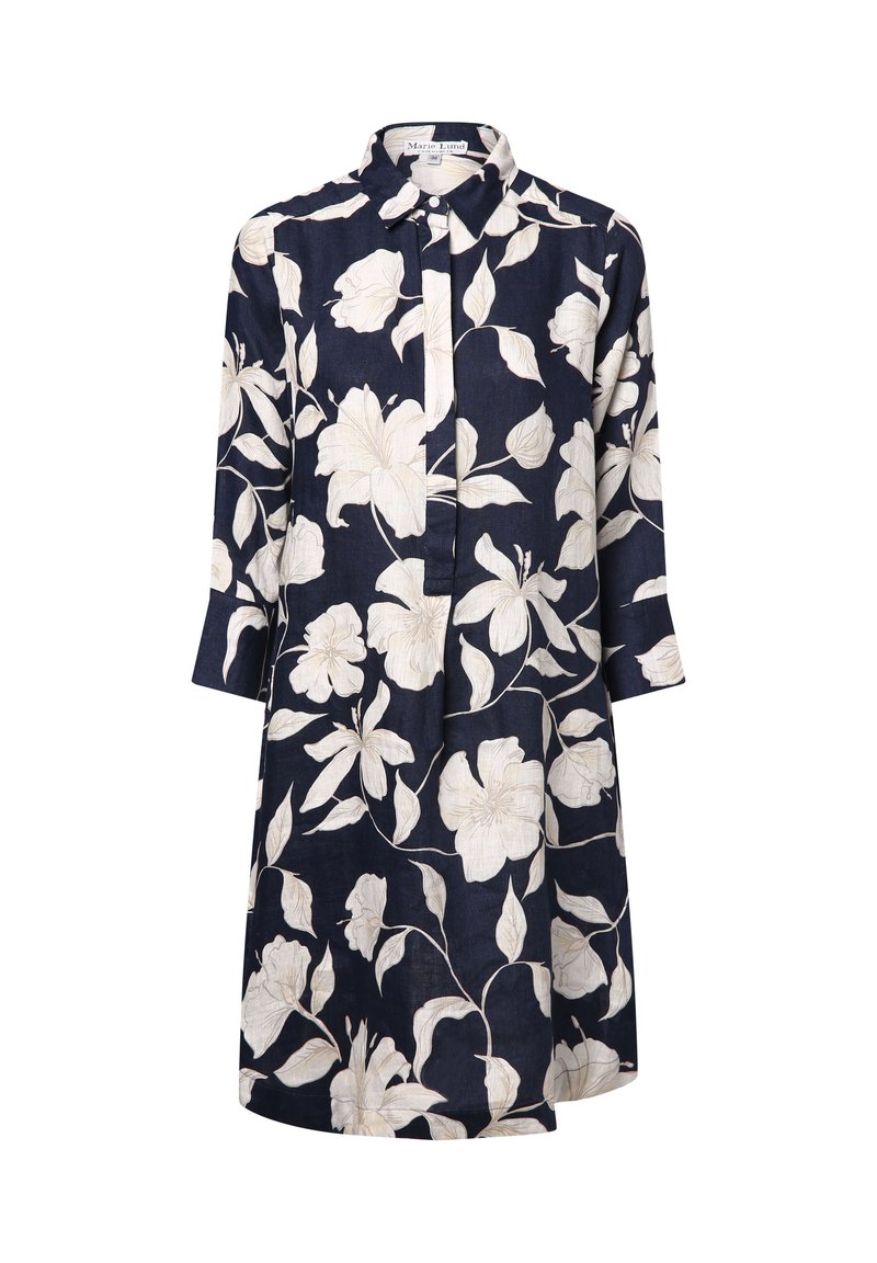 Apriori Blusenkleid - marine ecru