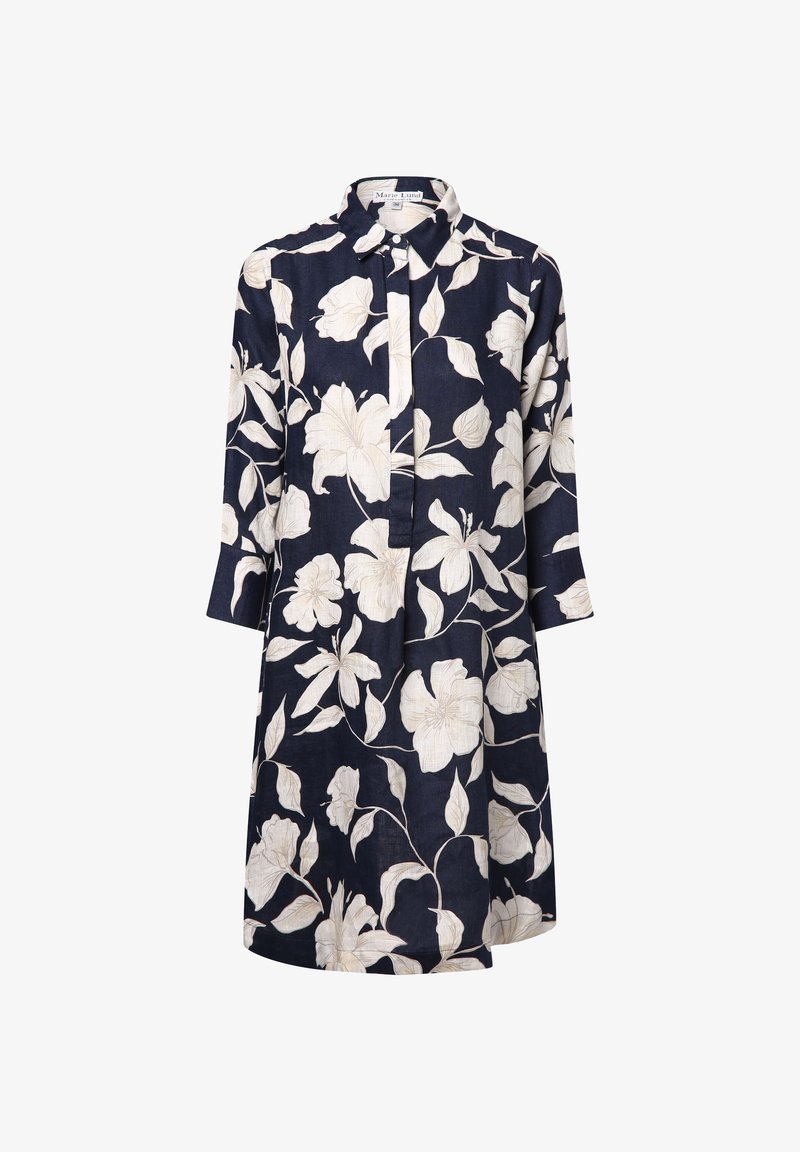 Apriori Blusenkleid - marine ecru