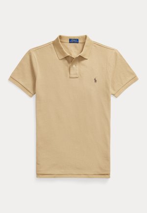 Polo Ralph Lauren, SLIM FIT MESH POLO SHIRT - Polokošeľa - vintage khaki