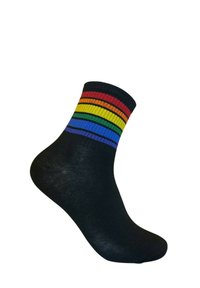 Mr Ukko 6 PACK PRIDE - Calze - black/white